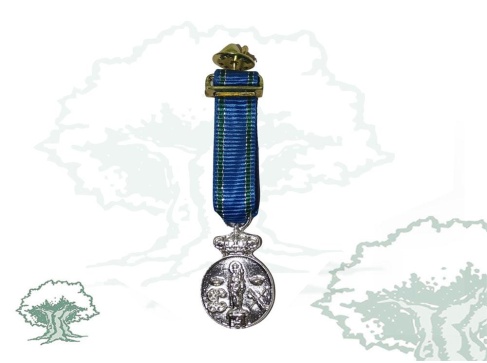 Medalla Centenario Virgen del Pilar miniatura