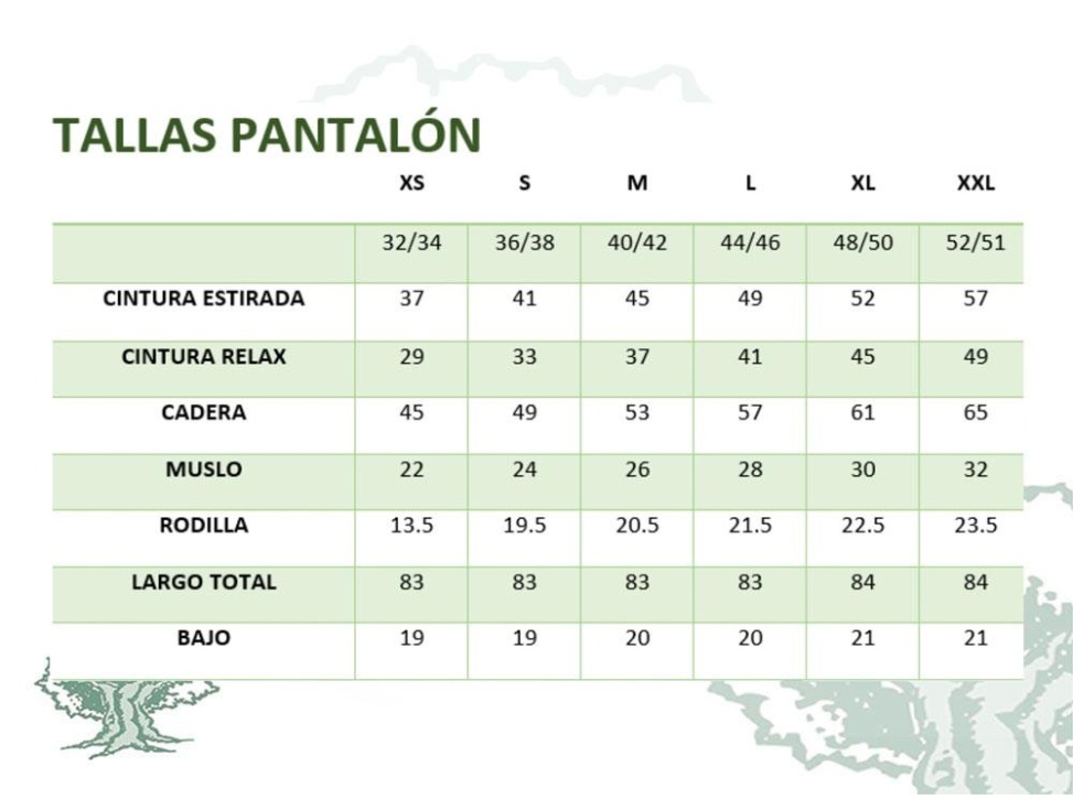 Pantalón Guarda Rural bielástico Softshell