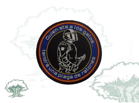 Parche Quien ata a los gatos