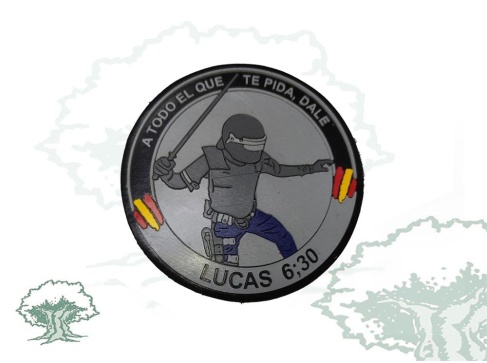 Parche Policía Nacional Lucas 6,30