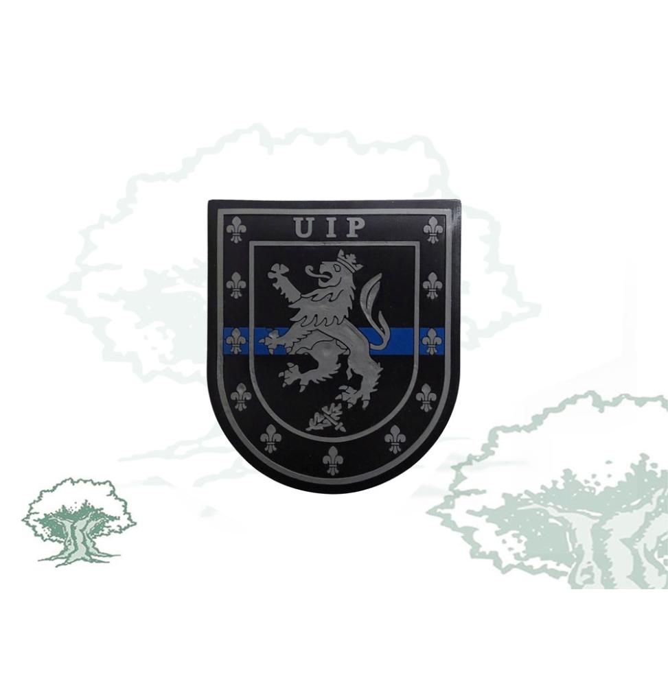 Parche UIP de la Policía Nacional línea azul