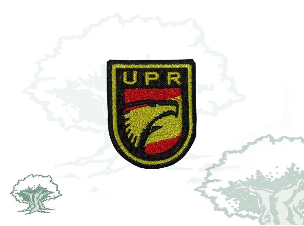 Parche UPR Policía Nacional miniatura bordado