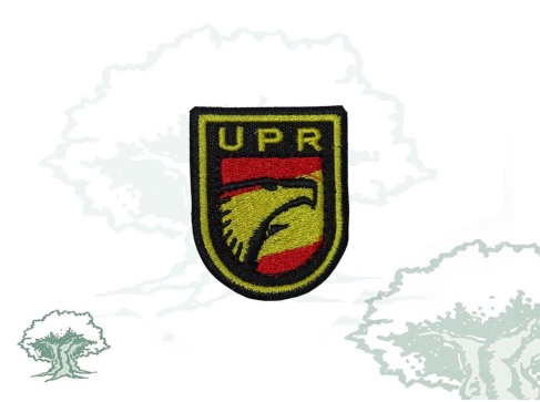 Parche UPR de la Policía Nacional miniatura bordado Parche UPR de la Policía Nacional miniatura bordado