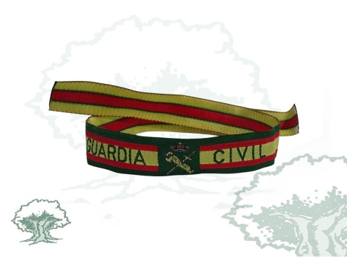 Pulsera Guardia Civil de tela modelo 1