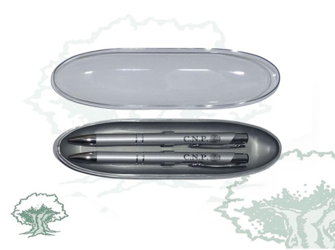 Set bolígrafo y portaminas Policía Nacional