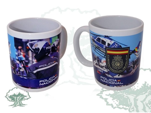Taza Policía Nacional sublimación Taza Policía Nacional sublimación