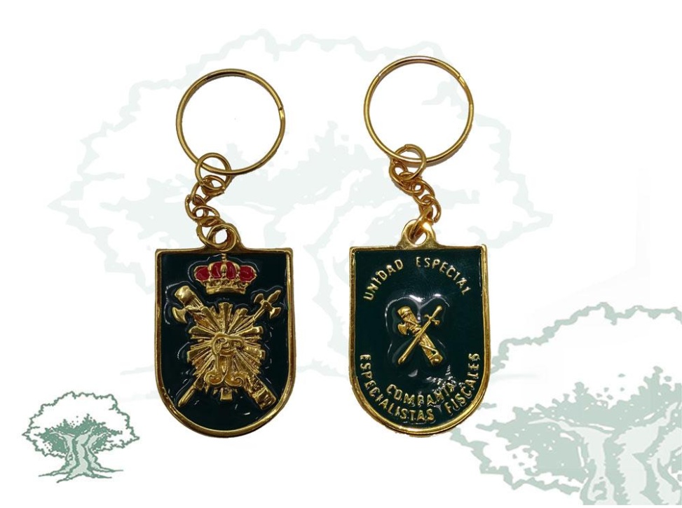 Llavero Especialistas Fiscales de Barajas Guardia Civil