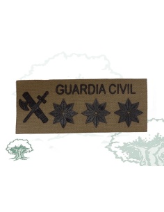 Galleta Coronel Misiones Internacionales Guardia Civil