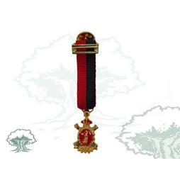 Medalla conmemorativa V Centenario de Santa Bárbara miniatura