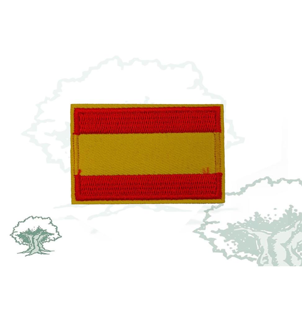 Parche bandera España bordada 5,5x3,7 cm.