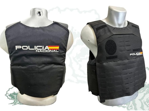 Chaleco antibalas y anticuchillo Safariland Armour Nivel IIIA -  KR1-SP1