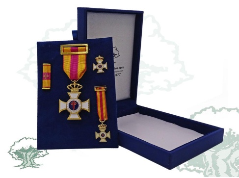 Cruz a la Constancia en el Servicio de oro de lujo