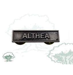 Barra medalla Althea