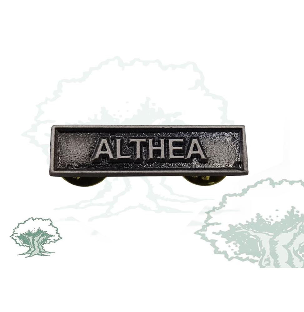 Barra medalla Althea