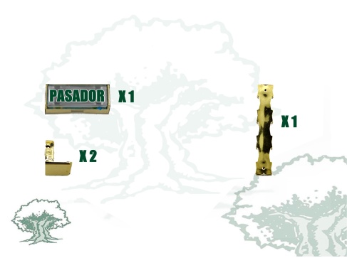 Ampliación pasador de 12 a 13 huecos