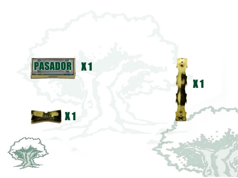 Ampliación pasador de 14 a 15 huecos