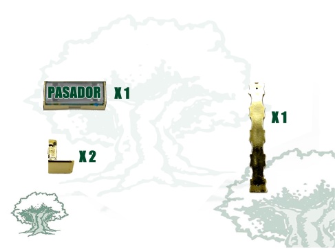 Ampliación pasador de 16 a 17 huecos