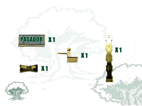 Ampliación pasador de 17 a 18 huecos