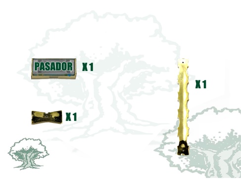 Ampliación pasador de 22 a 23 huecos