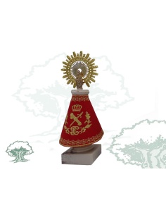 Figura Virgen del Pilar Guardia Civil mediana varios colores 2