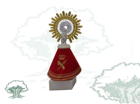 Figura Virgen del Pilar Guardia Civil varios colores Figura Virgen del Pilar Guardia Civil varios colores