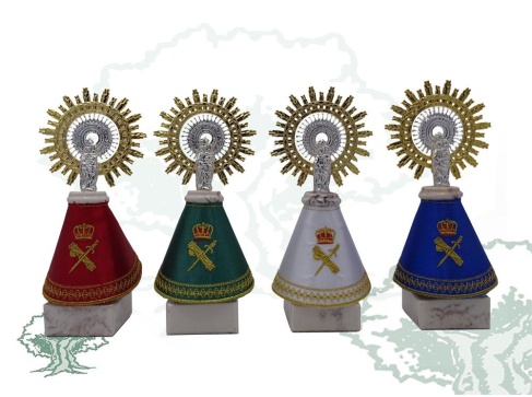 Figura Virgen del Pilar Guardia Civil raso