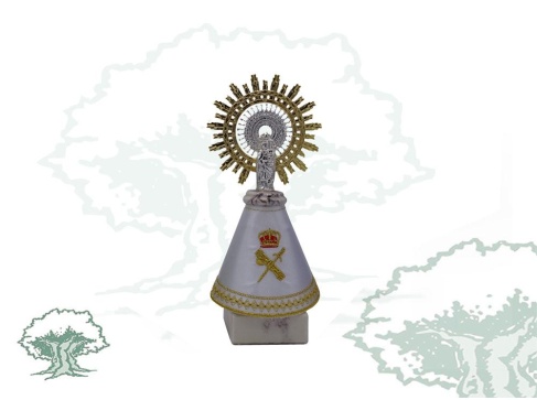 Figura Virgen del Pilar Guardia Civil raso