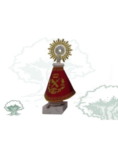 Figura Virgen del Pilar Guardia Civil raso grande 2