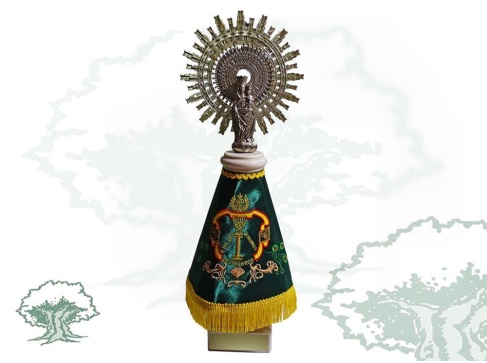 Figura Virgen del Pilar Guardias Jóvenes grande Figura Virgen del Pilar Guardias Jóvenes grande