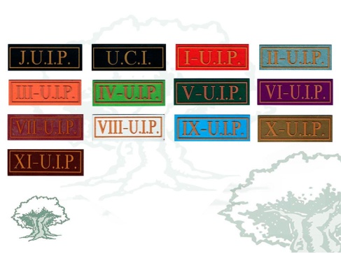 Parche UIP de la Policía Nacional para pecho