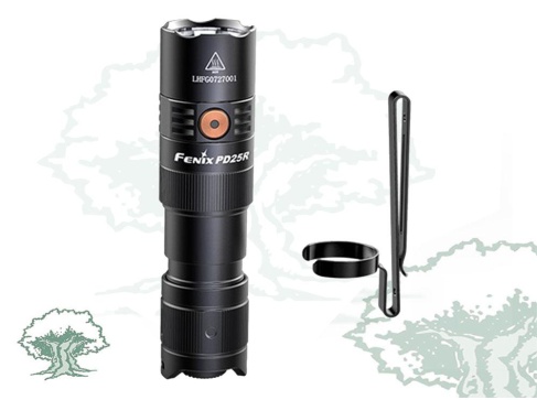 Linterna Fenix PD25R de 800 lúmenes mini recargable