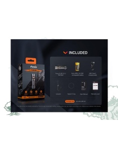 Linterna Fenix E18R V2.0 de 1200 lúmenes mini recargable 2