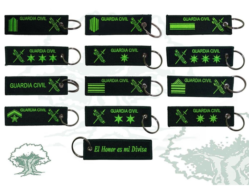 Llavero Graduación Guardia Civil