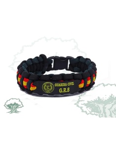 Pulsera GRS Guardia Civil de paracord
