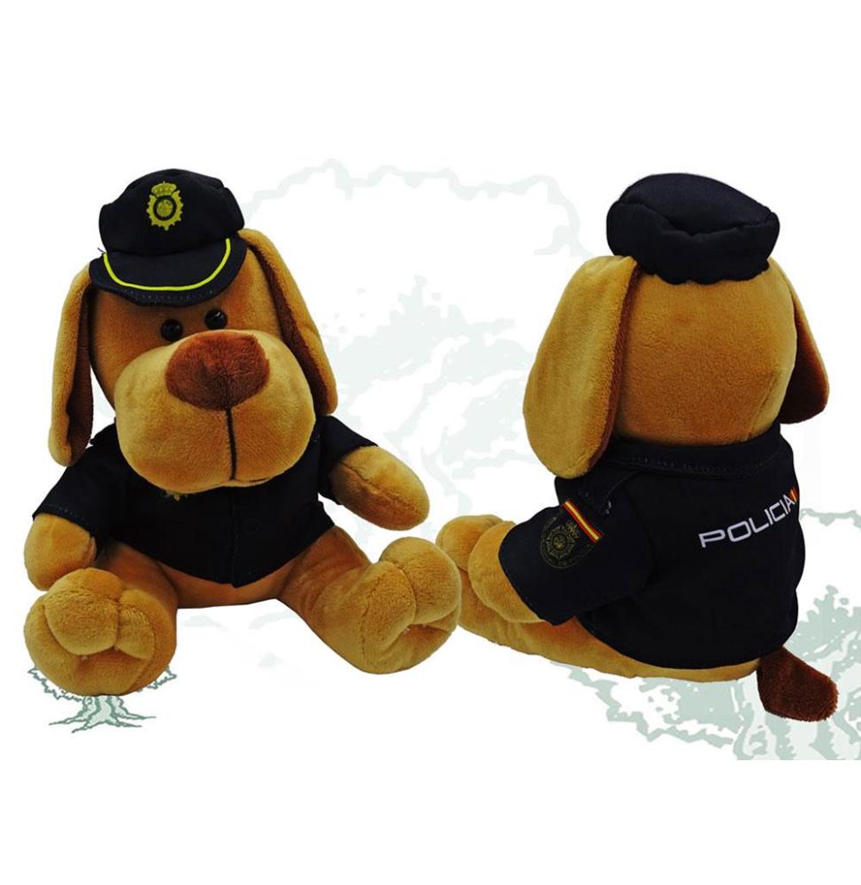 Peluche perro Policía Nacional