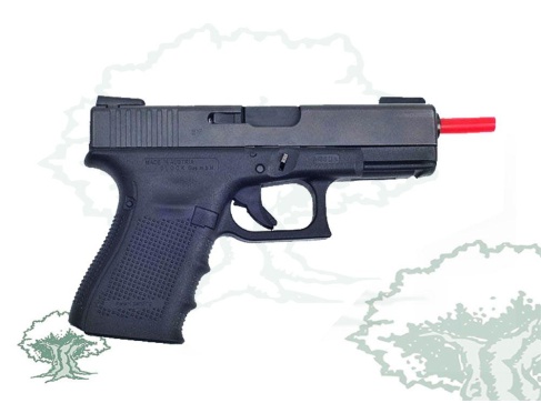 Varilla flexible de seguridad para 9 mm/unidad.