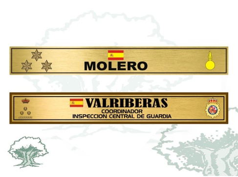 Portanombre de mesa personalizado