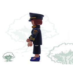 Muñeco articulado mujer Policía Nacional con traje diario