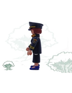 Muñeco articulado Policía Nacional mujer traje diario 2