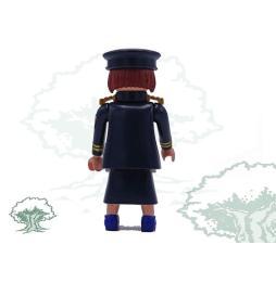 Muñeco articulado mujer Policía Nacional con traje diario