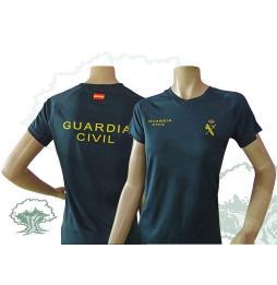 Camiseta técnica oficial de la Guardia Civil femenina