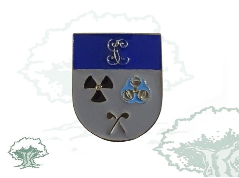 Distintivo de permanencia NRBQ de la Guardia Civil