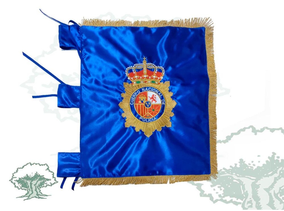 Banderín UIP de la Policía Nacional