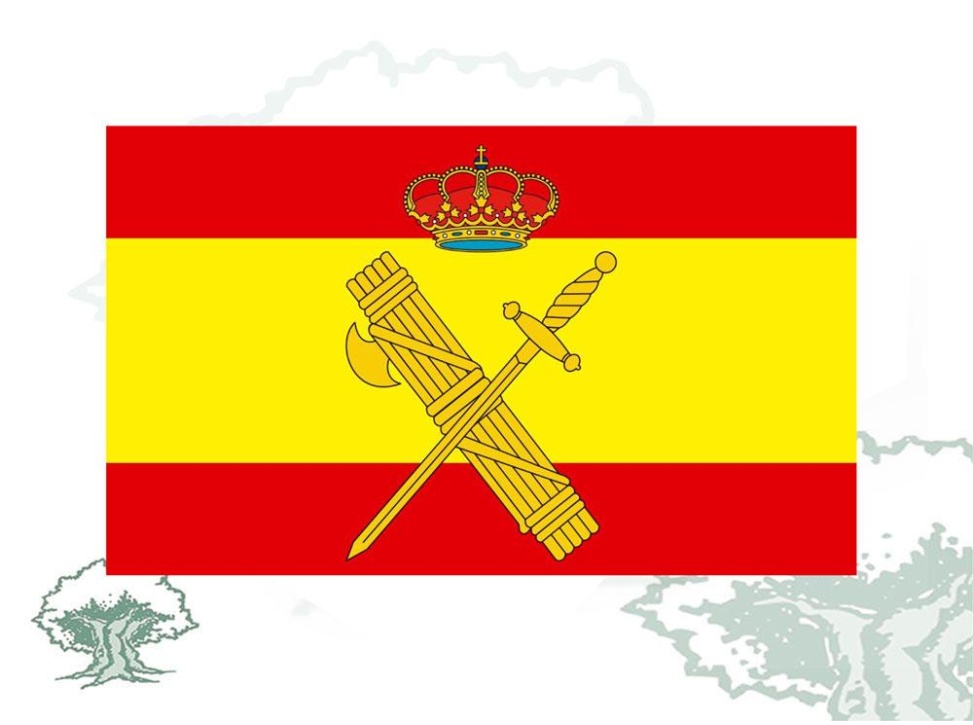Bandera España Guardia Civil