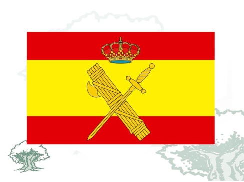 Bandera de España Guardia Civil