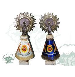 Figura Virgen del Pilar Policía Nacional grande