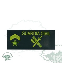 Galleta Subteniente Guardia Civil chaleco