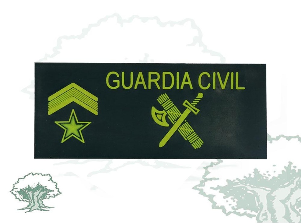 Galleta Subteniente Guardia Civil chaleco