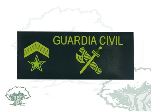 Galleta Subteniente Guardia Civil para chaleco