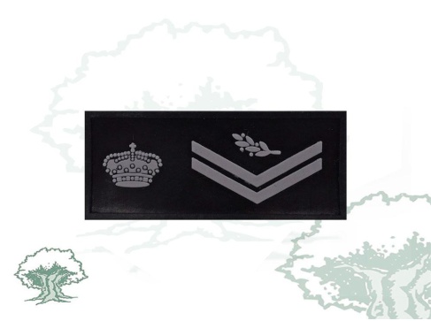 Tira de pecho rangos Policía Nacional